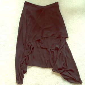 High low skirt